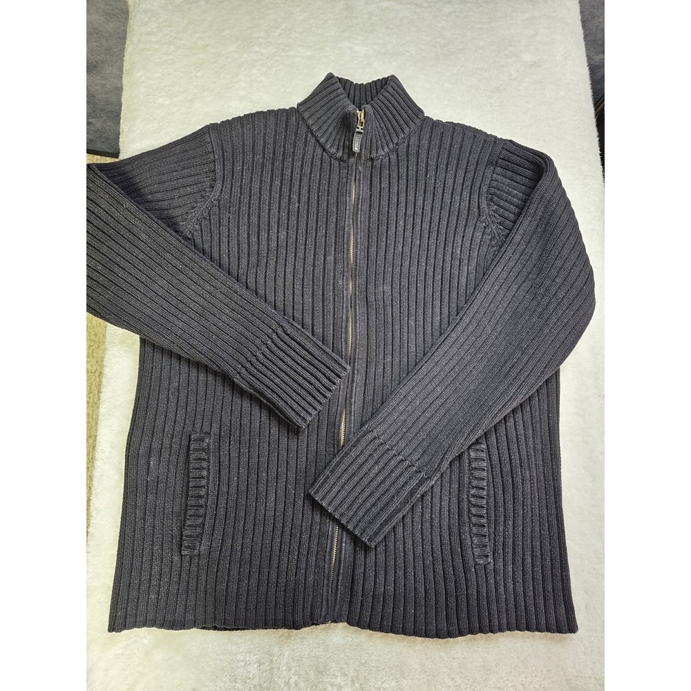 Lauren Ralph Lauren 100% Cotton Zippered Sweater Jacket‎ Womens 3xl